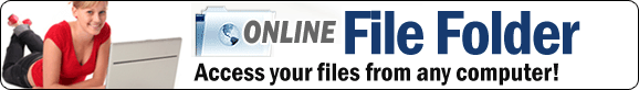 Online File Folder - Access your files from any computer!