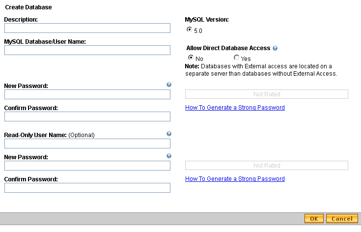 MySQL Set Up